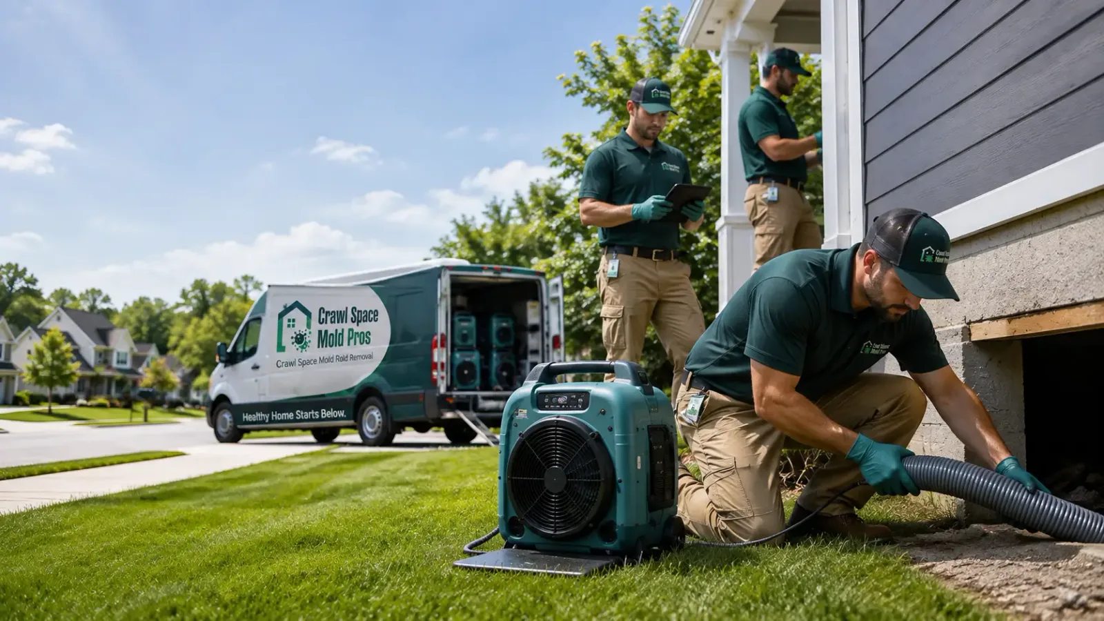 Crawl Space Mold Removal in Lecanto, FL